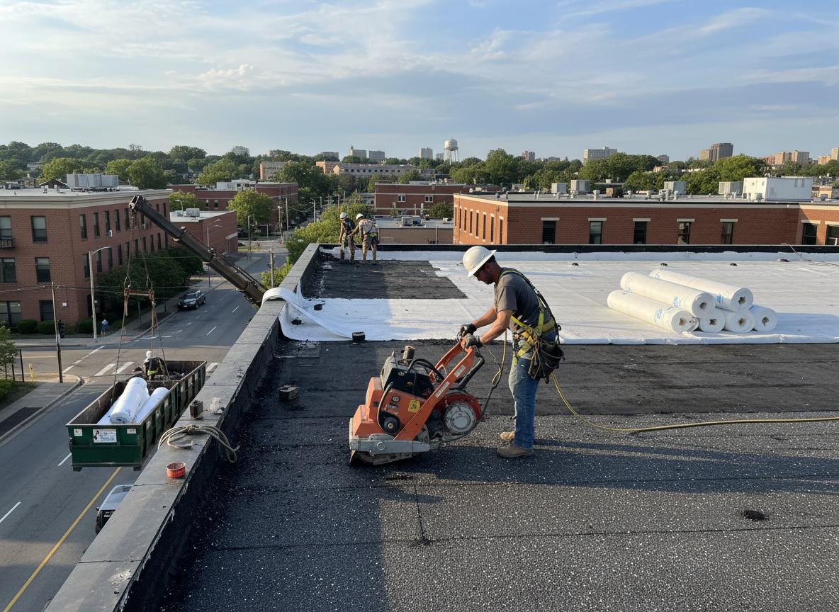 Roof Replacement in Pikesville, MD, MD 21208